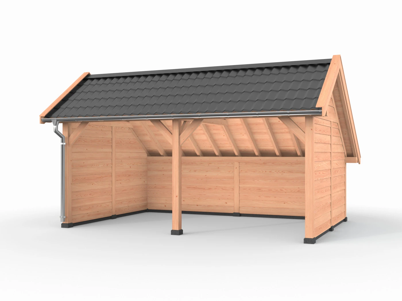 Douglas Kapschuur, 600 x 400, met achterwand en twee zijwanden, Westwood Deluxe - Afbeelding 1